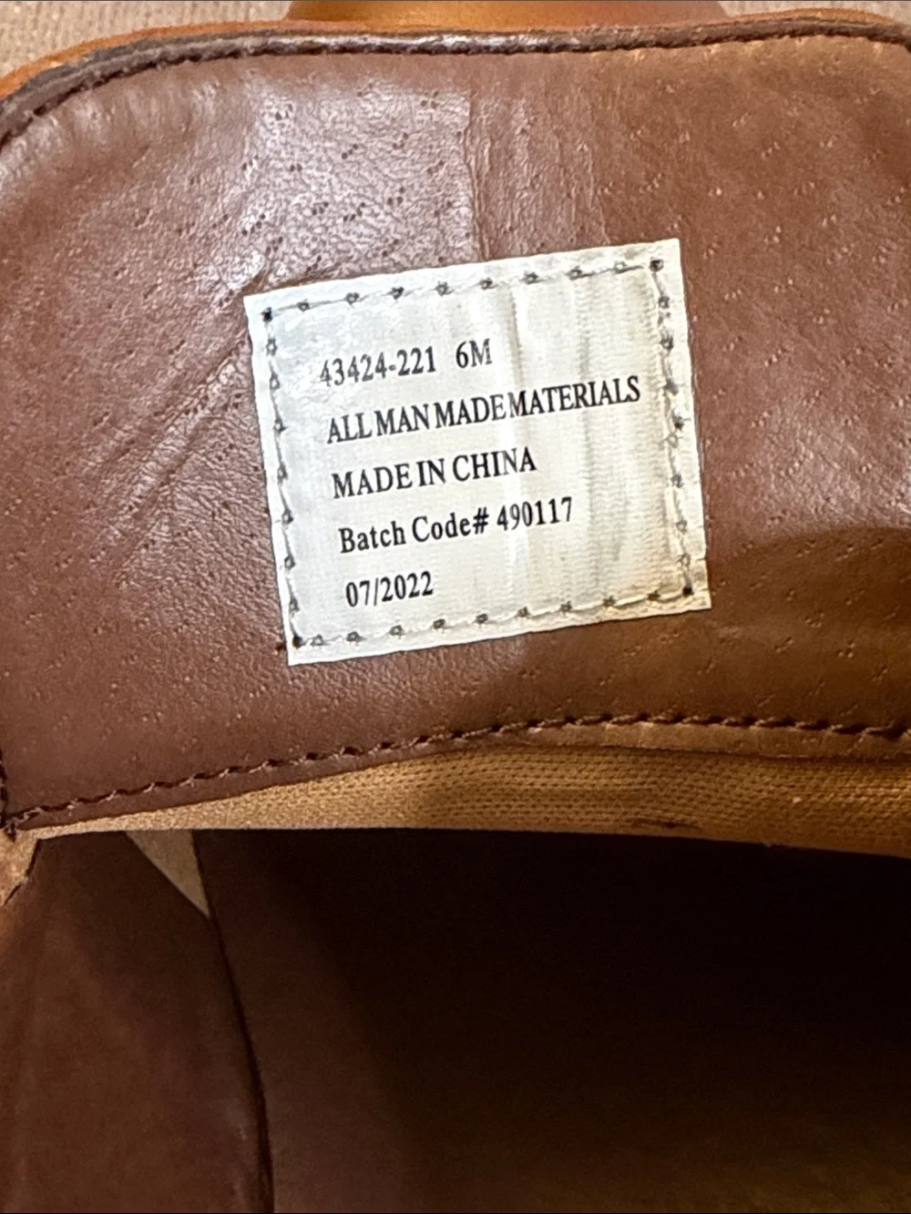 Stacy Adams Boy’s Desmond Cognac Cap Toe Monk Strap Dress Shoes Size 6M With Box